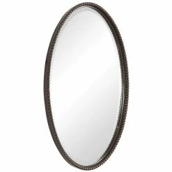 UTTERMOST Mirrors SHERISE BRONZE OVAL MIRROR