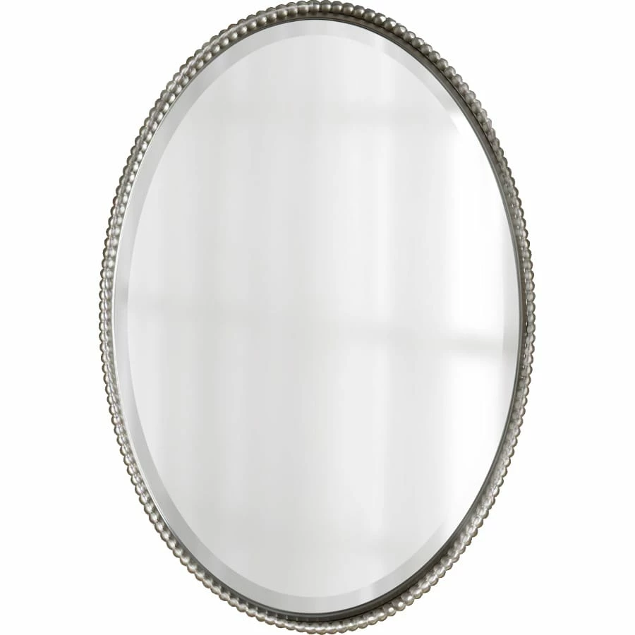 Cheap π UTTERMOST SHERISE BRUSHED NICKEL OVAL MIRROR Mirrors π 1 UTTERMOST SHERISE BRUSHED NICKEL OVAL MIRROR Mirrors