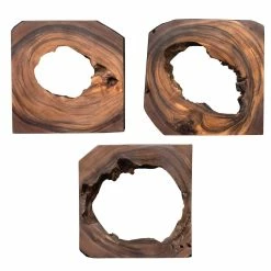UTTERMOST Wall Sculptures + Decor ADALI WOOD WALL ART | SET OF 6