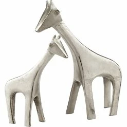 CYAN NICKEL NECK SCULPTURE