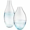 CYAN BLUE MIRAGE VASE Pillows + Decor
