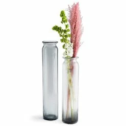 CYAN WATERFALL VASE Pillows + Decor