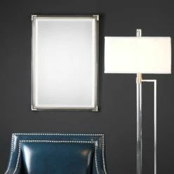 Outlet ✨ UTTERMOST MACKAI METALLIC SILVER MIRROR ✔️ 3 UTTERMOST MACKAI METALLIC SILVER MIRROR