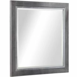 UTTERMOST Mirrors MOORE TARNISHED SILVER SQUARE MIRROR