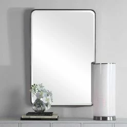 UTTERMOST ARAMIS SILVER LEAF VANITY MIRROR