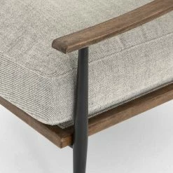 FOUR HANDS Furniture KENNEDY ARM CHAIR: GREY TWILL