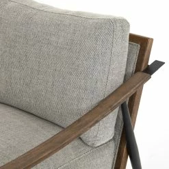 FOUR HANDS Furniture KENNEDY ARM CHAIR: GREY TWILL