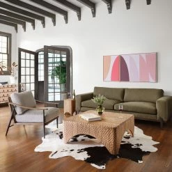 FOUR HANDS Furniture KENNEDY ARM CHAIR: GREY TWILL