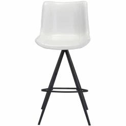 ZUO AKI LEATHERETTE BAR STOOLS | SET OF 2