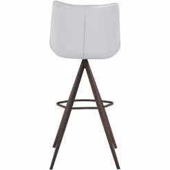 ZUO AKI LEATHERETTE BAR STOOLS | SET OF 2