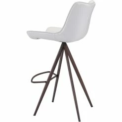 ZUO AKI LEATHERETTE BAR STOOLS | SET OF 2