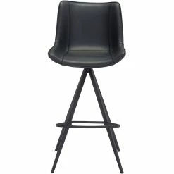 ZUO AKI LEATHERETTE BAR STOOLS | SET OF 2