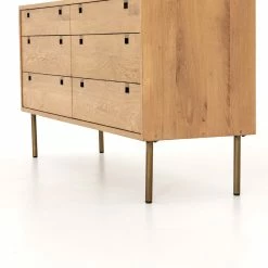 FOUR HANDS Furniture CARLISLE NATURAL OAK DRESSER