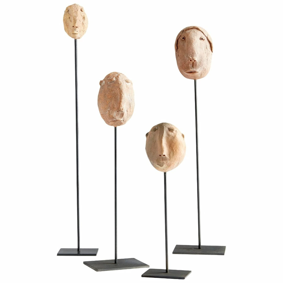 Flash Sale 🛒 CYAN PRIMITIVE EXPRESSION STAND SCULPTURES Pillows + Decor 🎉 1 CYAN PRIMITIVE EXPRESSION STAND SCULPTURES Pillows + Decor