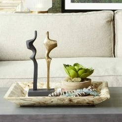 CYAN BRITONS SCULPTURE Pillows + Decor