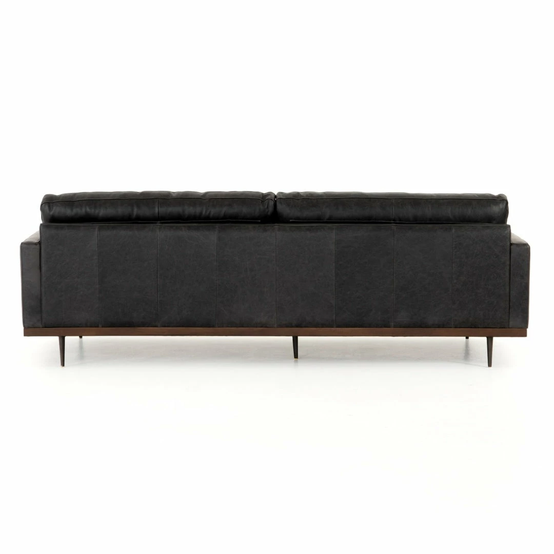 Buy โ FOUR HANDS LEXI SONOMA BLACK LEATHER SOFA Furniture ๐ฅฐ 3 FOUR HANDS LEXI SONOMA BLACK LEATHER SOFA Furniture