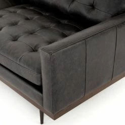 Buy โ FOUR HANDS LEXI SONOMA BLACK LEATHER SOFA Furniture ๐ฅฐ 18 FOUR HANDS LEXI SONOMA BLACK LEATHER SOFA Furniture