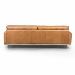 FOUR HANDS LEXI SONOMA BUTTERSCOTCH LEATHER SOFA