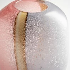 CYAN ASTRA PINK + LAVENDER GLASS VASES