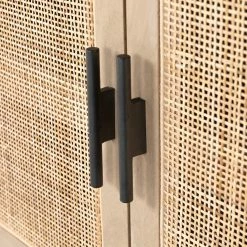 Budget π FOUR HANDS CAPRICE NATURAL MANGO WOOD + CANE BAR CABINET π 21 FOUR HANDS CAPRICE NATURAL MANGO WOOD + CANE BAR CABINET