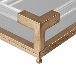 UTTERMOST BALKAN MIRRORED SERVING TRAY: GOLD Accessories