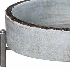 UTTERMOST Accessories ESSIE CERAMIC BOWLS, GRAY | SET OF 2