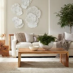 PHILLIPS COLLECTION CHAMCHA WATERFALL COFFEE TABLE