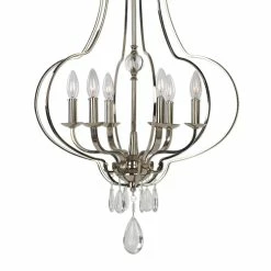 UTTERMOST GENIE 6 LIGHT CHANDELIER
