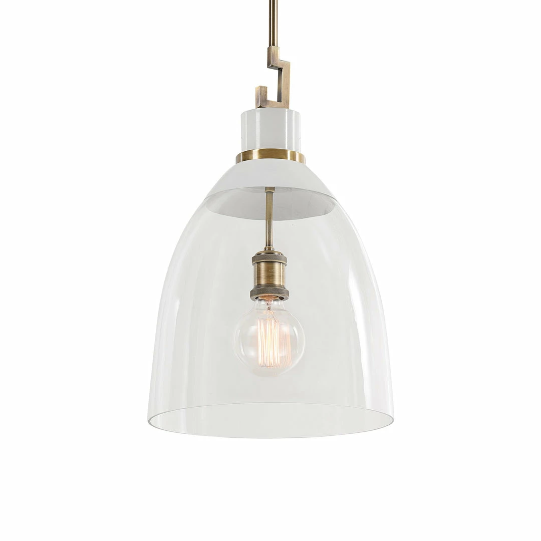 Promo π UTTERMOST EVANGELINE AGED BRASS & WHITE PENDANT π€© 4 UTTERMOST EVANGELINE AGED BRASS & WHITE PENDANT