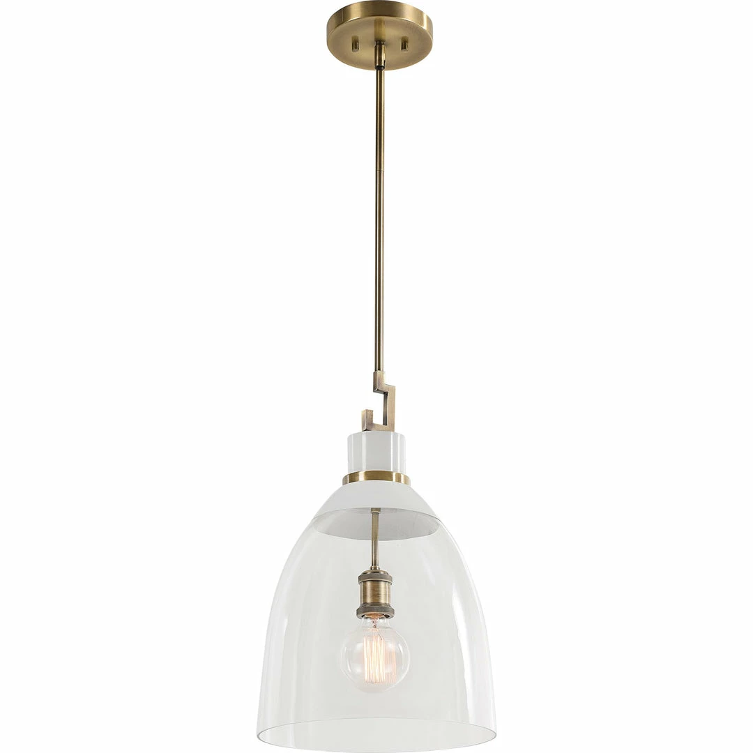 Promo π UTTERMOST EVANGELINE AGED BRASS & WHITE PENDANT π€© 2 UTTERMOST EVANGELINE AGED BRASS & WHITE PENDANT