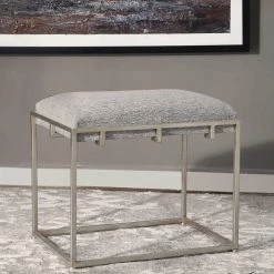 UTTERMOST Living Room MECCA GREY SMALL BENCH