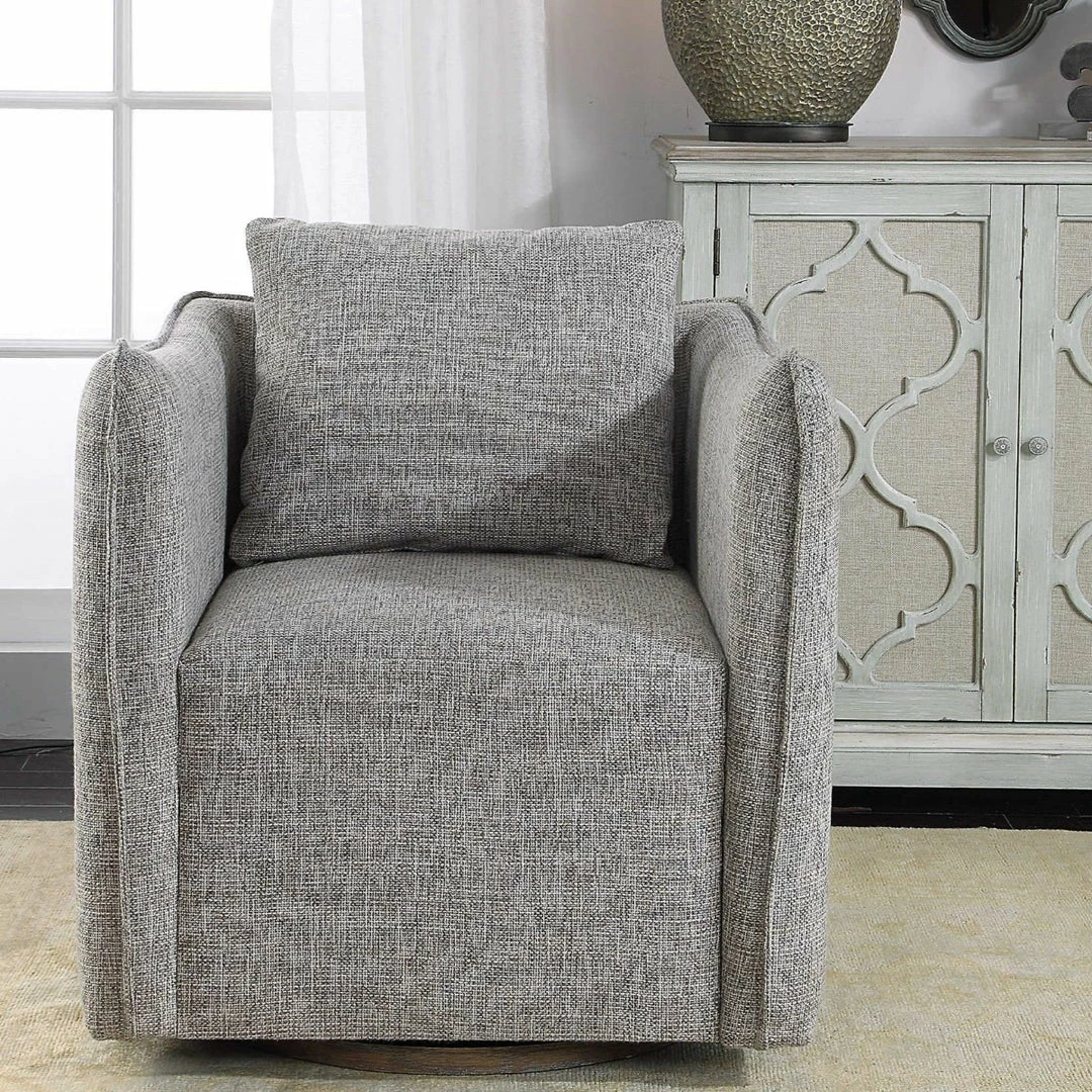 New βοΈ UTTERMOST CORBEN SWIVEL CHAIR π 5 UTTERMOST CORBEN SWIVEL CHAIR