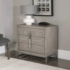 New ❤️ UTTERMOST DEVYA ACCENT CHEST Furniture 🥰 8 UTTERMOST DEVYA ACCENT CHEST Furniture