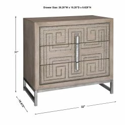 New ❤️ UTTERMOST DEVYA ACCENT CHEST Furniture 🥰 11 UTTERMOST DEVYA ACCENT CHEST Furniture