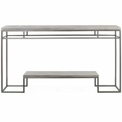 UTTERMOST CLEA FAUX SHAGREEN CONSOLE TABLE Furniture