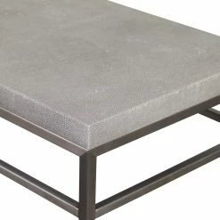 UTTERMOST CLEA FAUX SHAGREEN CONSOLE TABLE Furniture