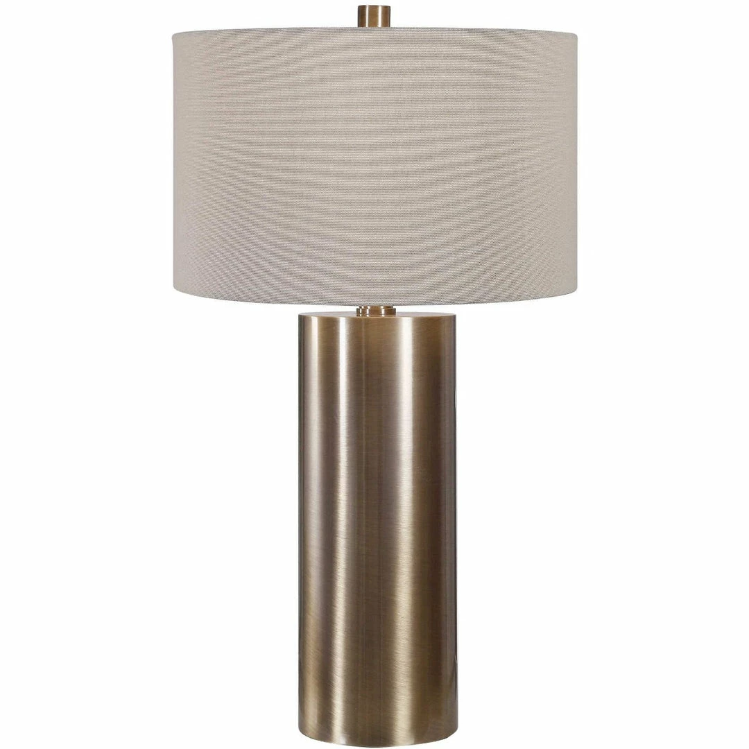 Cheapest π UTTERMOST TARIA BRUSHED BRASS TABLE LAMP π 1 UTTERMOST TARIA BRUSHED BRASS TABLE LAMP