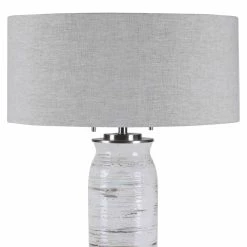 UTTERMOST BIRCH BARK CERAMIC LAMP
