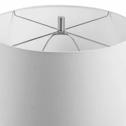 UTTERMOST EBONY STAINED SCULPTED WOOD TABLE LAMP Lighting