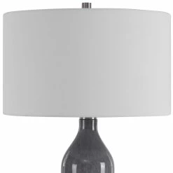 UTTERMOST NATASHA GRAY + WHITE OMBRE TABLE LAMP