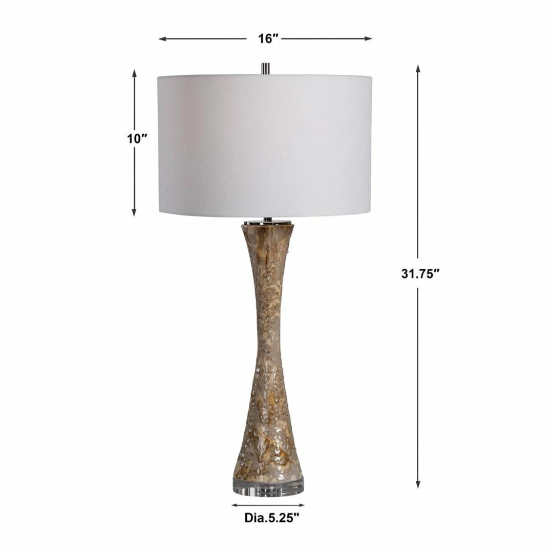 Buy π€© UTTERMOST MOTTLED AMBER GLAZE CERAMIC LAMP π€© 6 UTTERMOST MOTTLED AMBER GLAZE CERAMIC LAMP