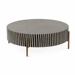 MOES Furniture CHAMEAU OPTICAL INLAY COFFEE TABLE