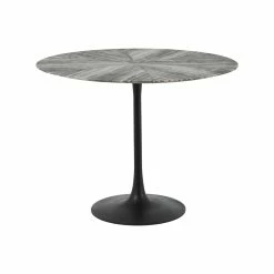 MOES Console Tables 39"RD MARMARA STRIPED MARBLE CENTER TABLE