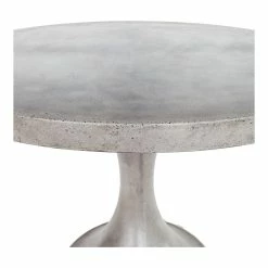 MOES 43'' ROUND TULIP CONCRETE DINING TABLE