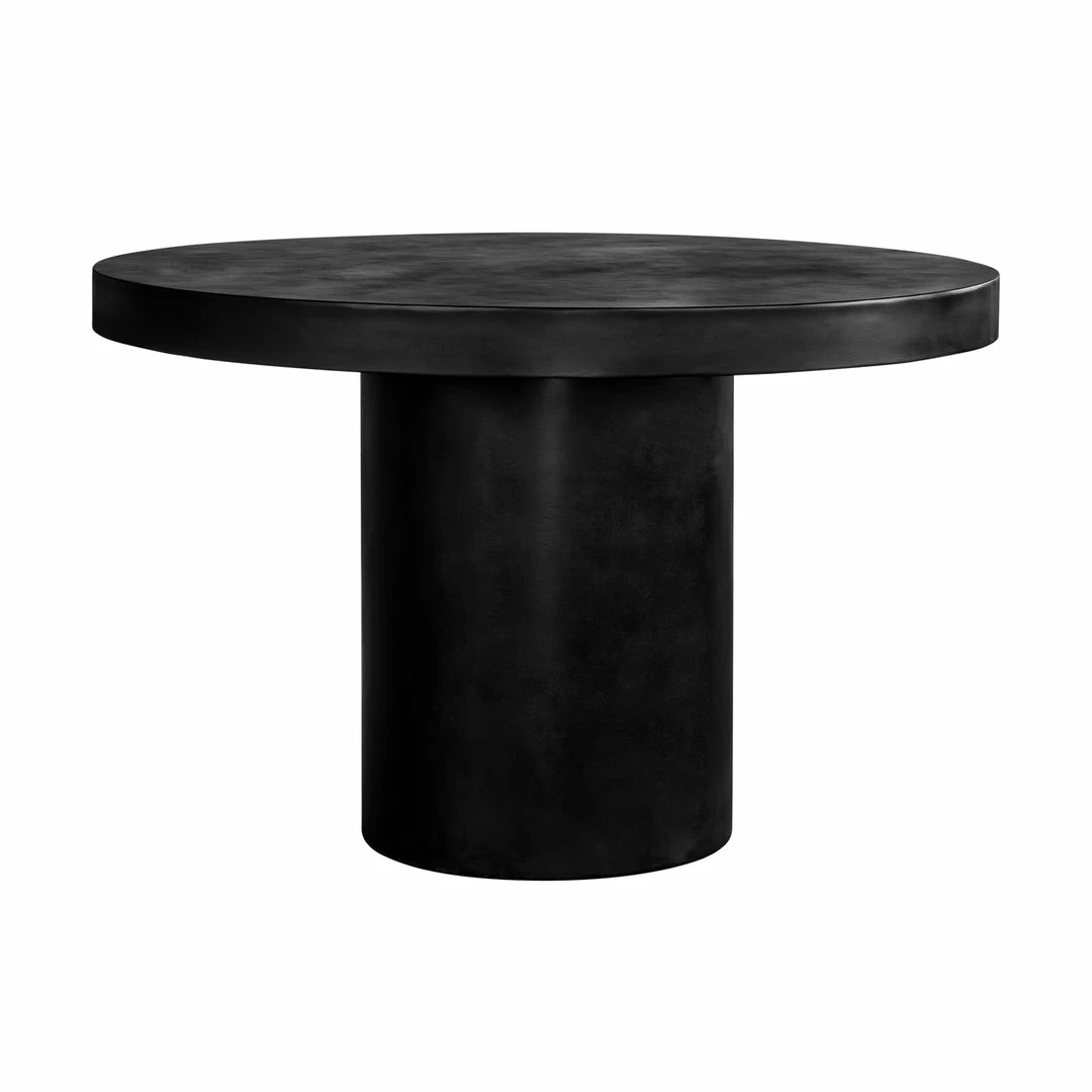 Top 10 ⌛ MOES 47'' ROUND BLACK CONCRETE DINING TABLE 😉 1 MOES 47'' ROUND BLACK CONCRETE DINING TABLE