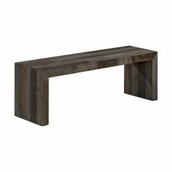 MOES Living Room 4' SMOKED WOOD RECLAIMATION BENCH