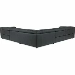 Cheapest โค๏ธ HOOKER CHATELIAN LEATHER SECTIONAL STATELY GREY Furniture ๐ 8 HOOKER CHATELIAN LEATHER SECTIONAL STATELY GREY Furniture