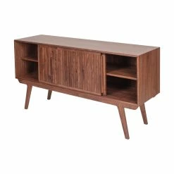 Flash Sale π MOES ALASKA MID-CENTURY SLATTED WALNUT BUFFET Furniture 𧨠15 MOES ALASKA MID-CENTURY SLATTED WALNUT BUFFET Furniture