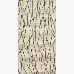Discount ๐ LOLOI ALICE 01 RIBBED FRINGE RUG: CREAM, CHARCOAL ๐งจ 11 LOLOI ALICE 01 RIBBED FRINGE RUG: CREAM, CHARCOAL
