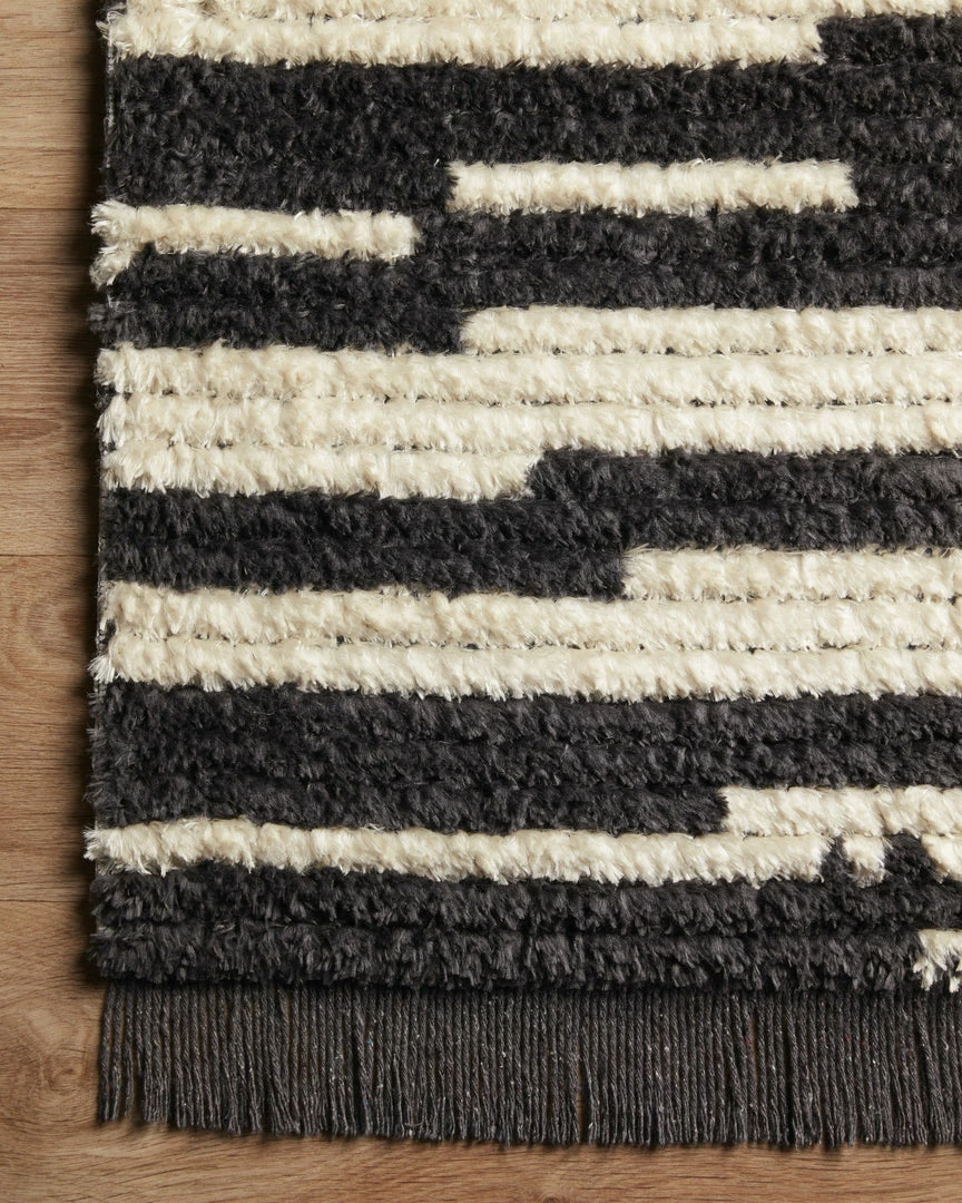 Best reviews of βοΈ LOLOI ALICE 03 RIBBED FRINGE RUG: CREAM, CHARCOAL π 4 LOLOI ALICE 03 RIBBED FRINGE RUG: CREAM, CHARCOAL